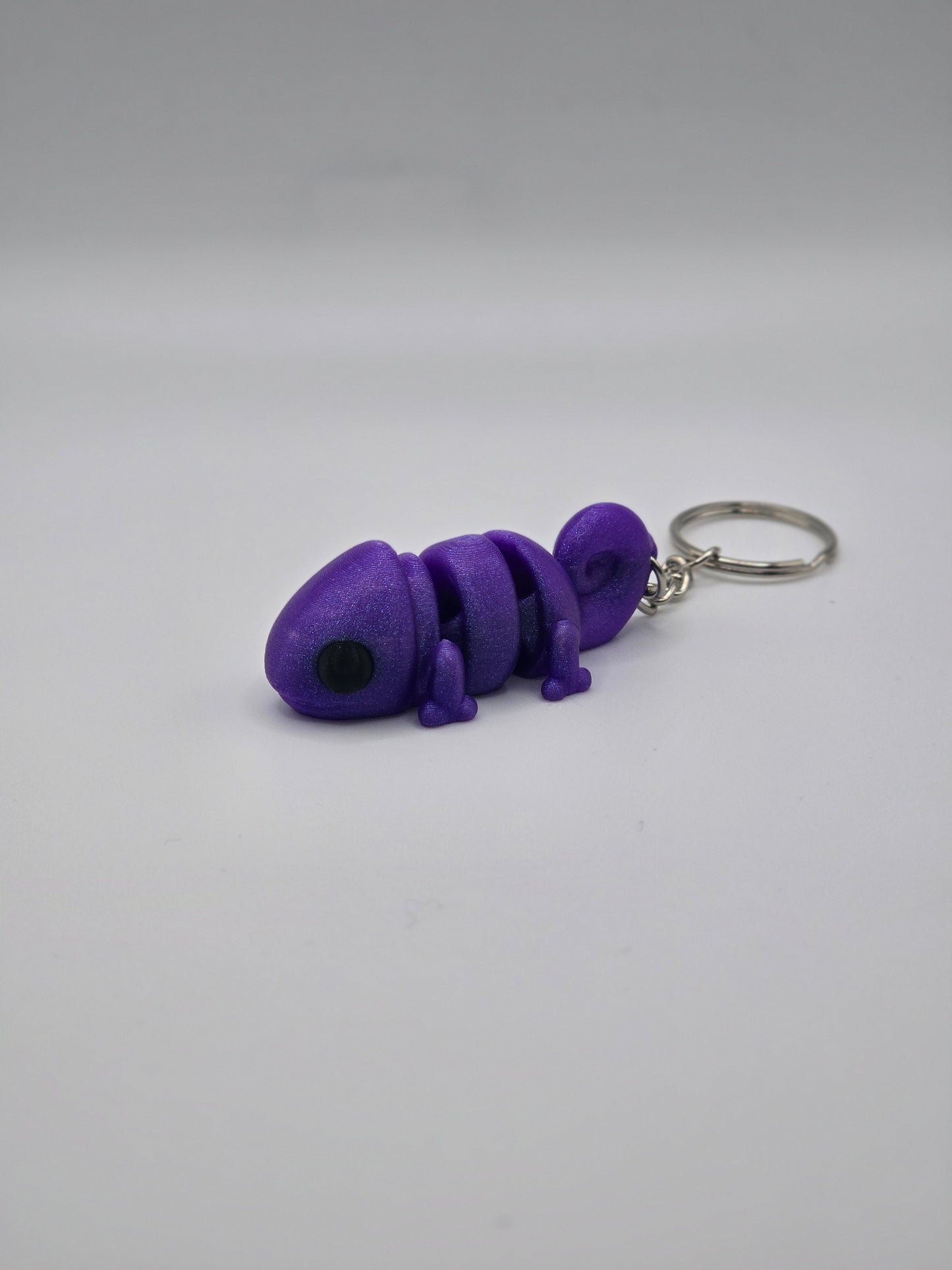 Cute Baby Chameleon Keychain