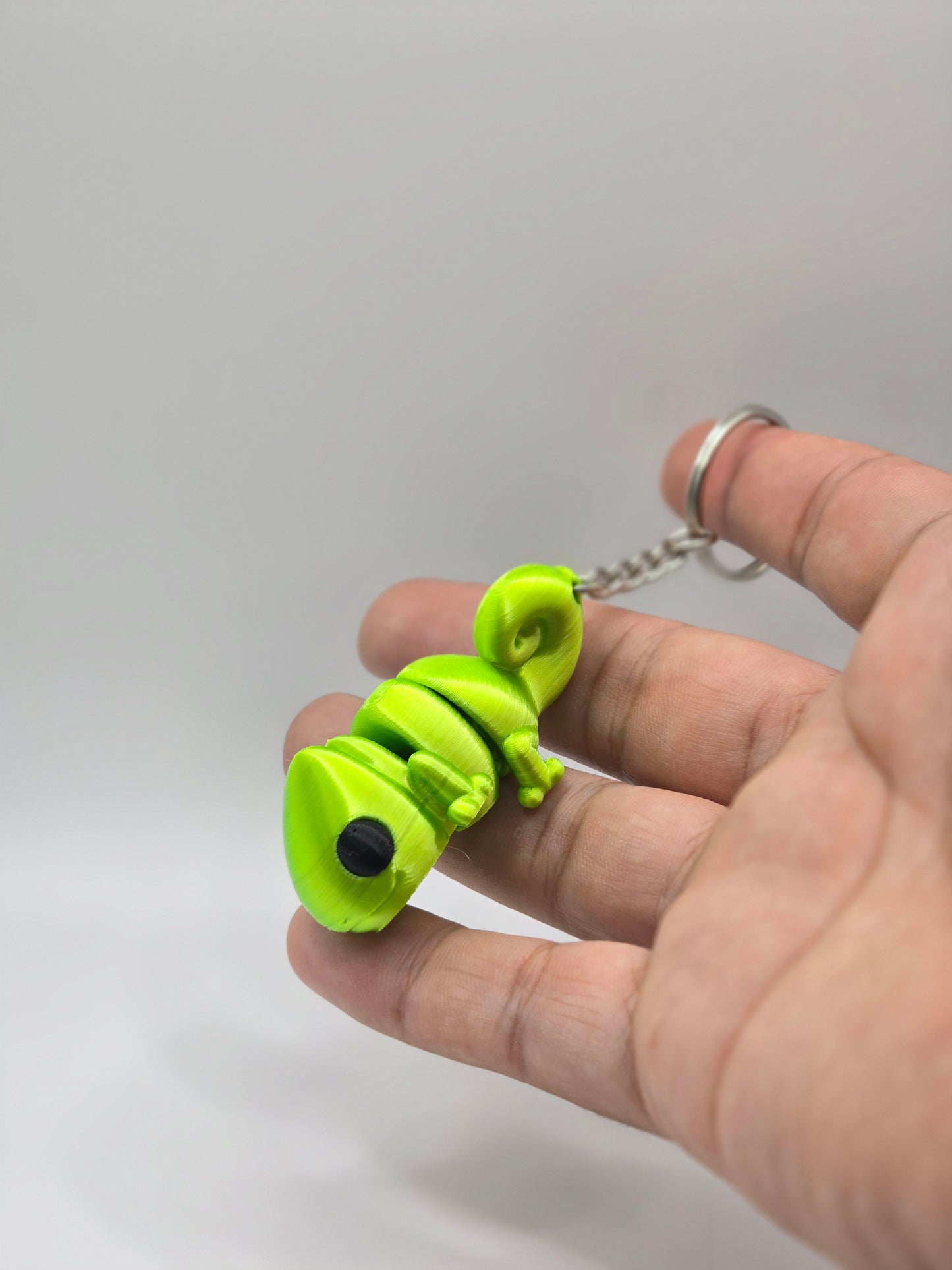 Cute Baby Chameleon Keychain