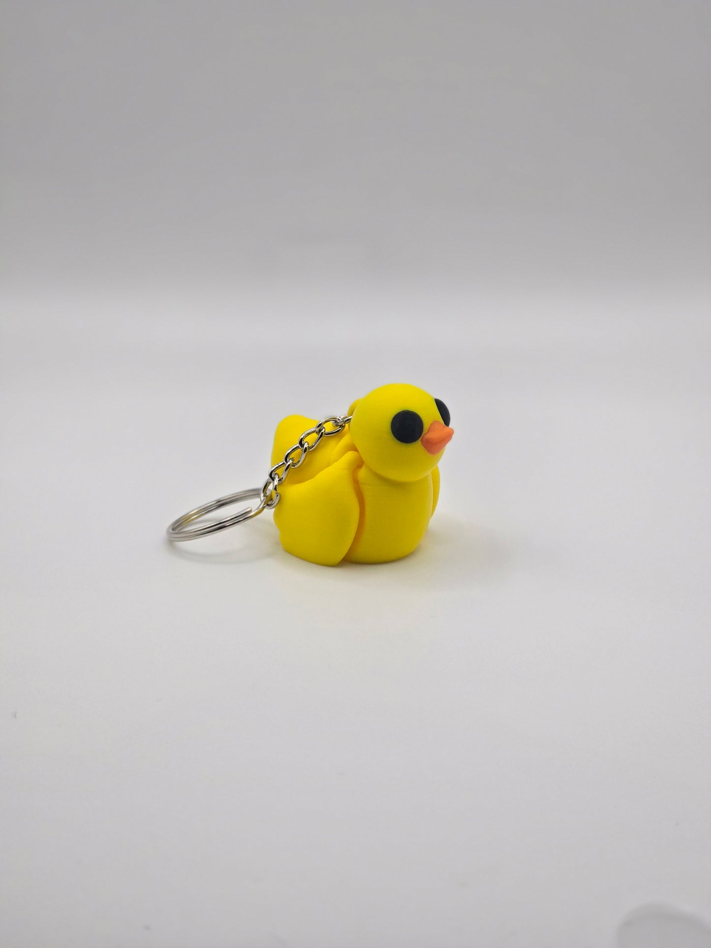 Cute Articulated Baby Duck Fidget Toy Keychain
