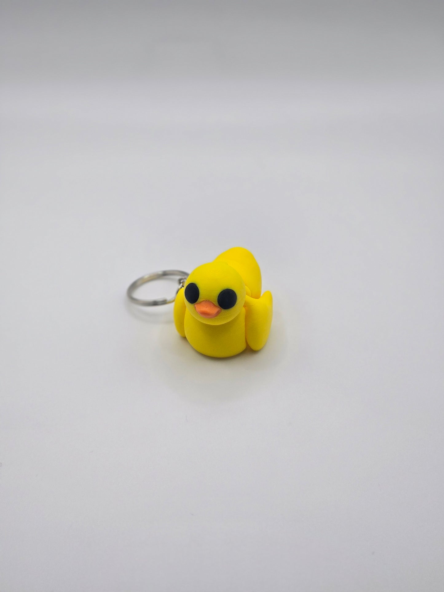 Cute Articulated Baby Duck Fidget Toy Keychain