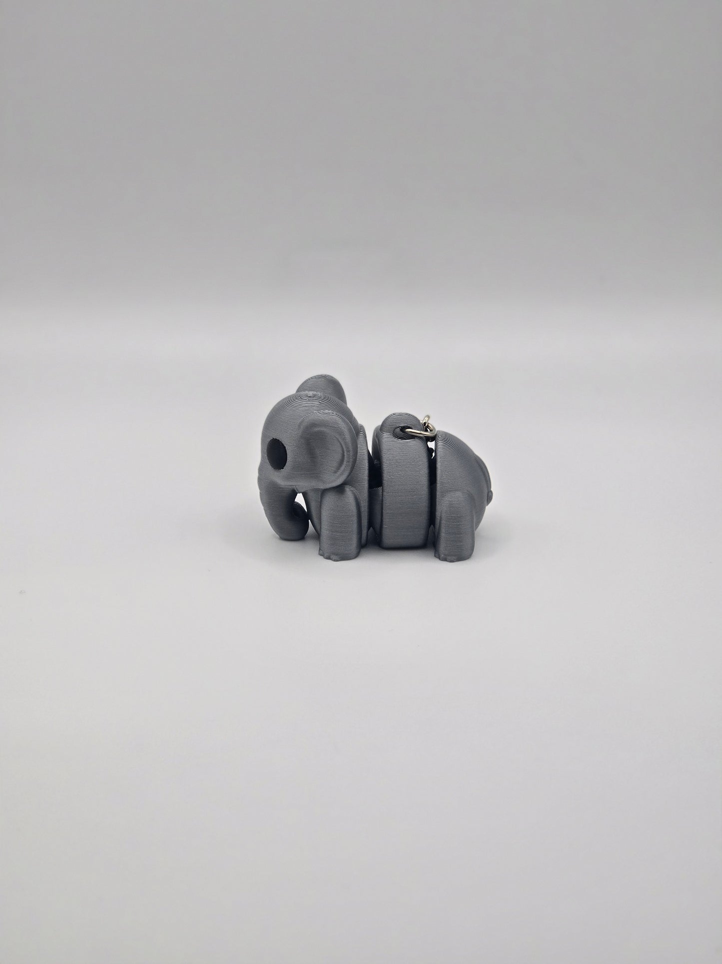 Cute Baby Articulated Elephant Keychain Fidget Toy Accessory