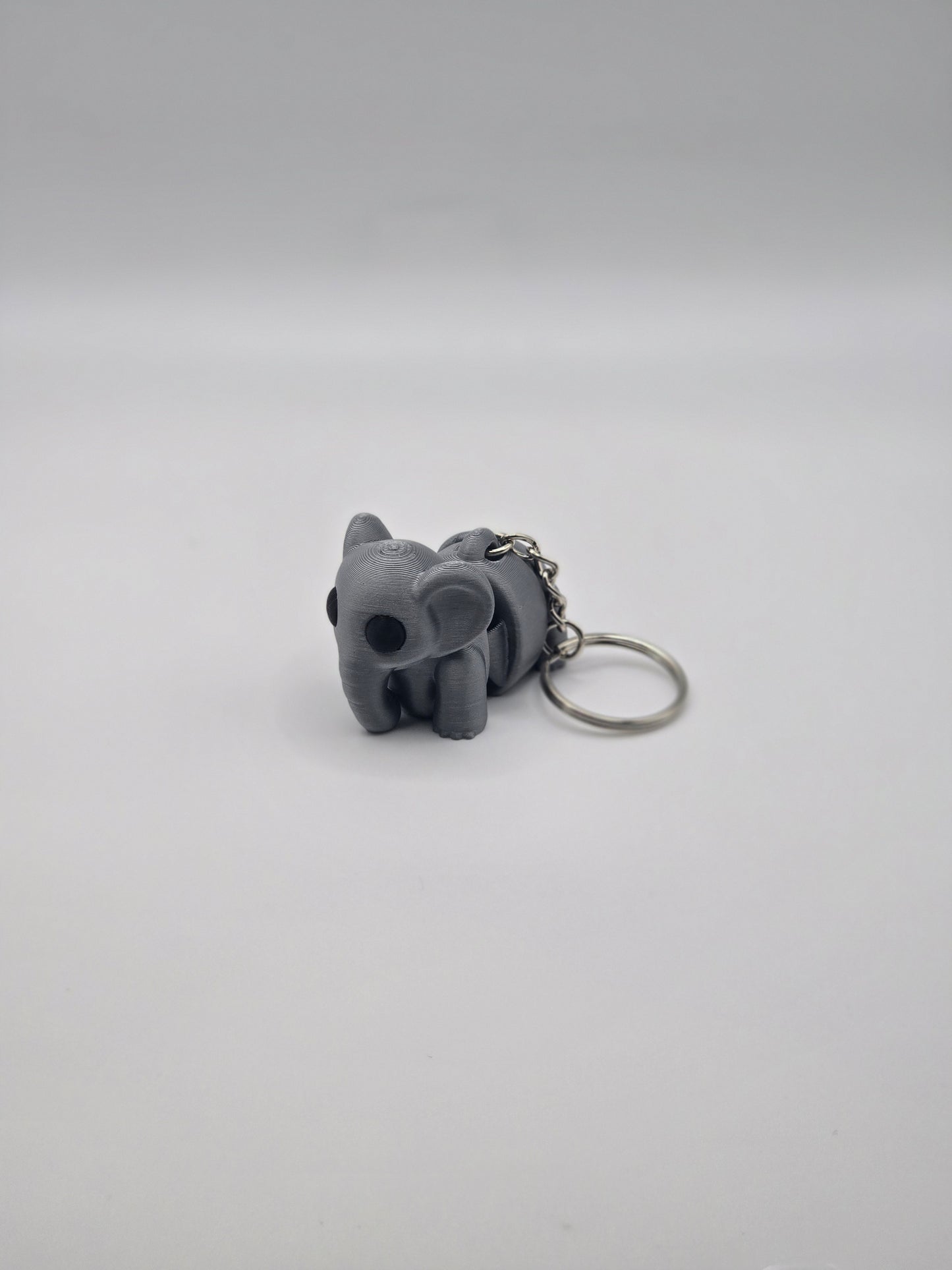 Cute Baby Articulated Elephant Keychain Fidget Toy Accessory