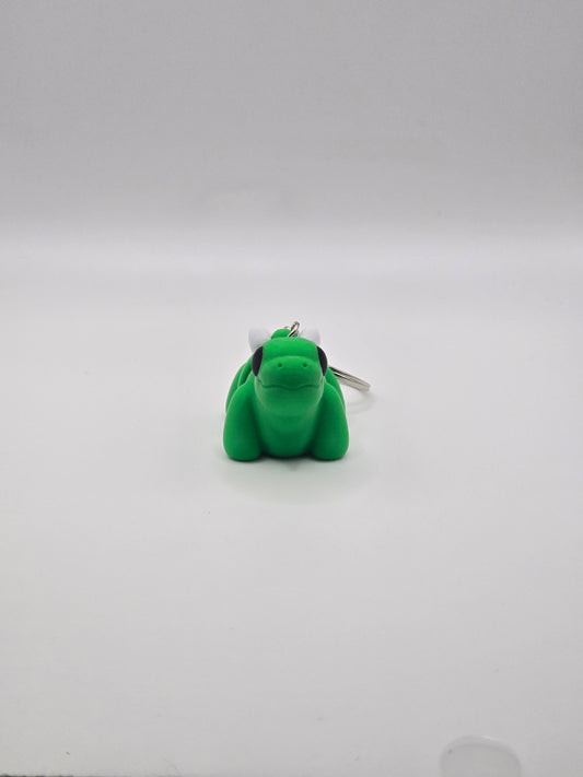 Cute Baby Stegosaurus Keychain