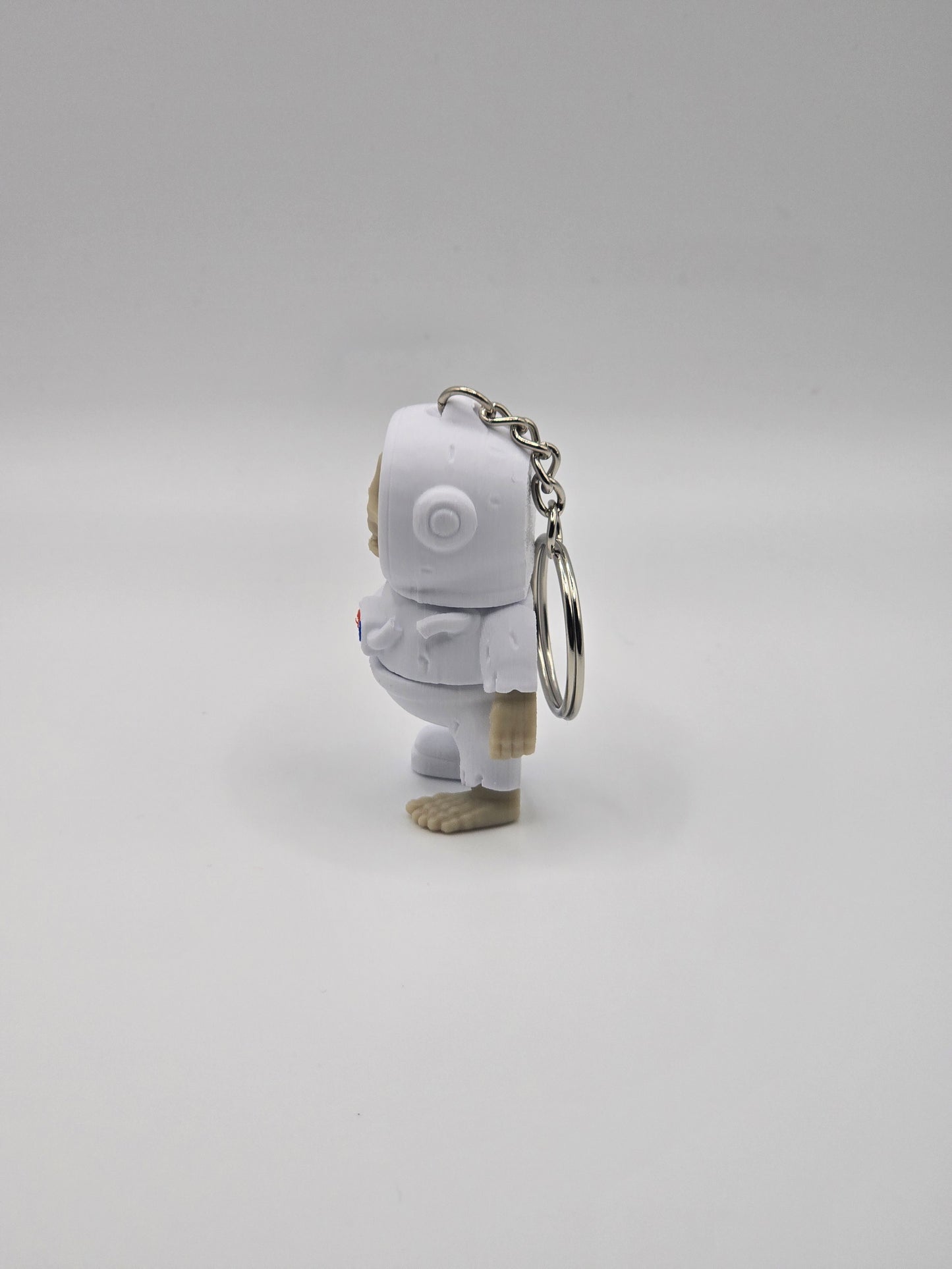 Cute Skeleton Space Astronaut Keychain