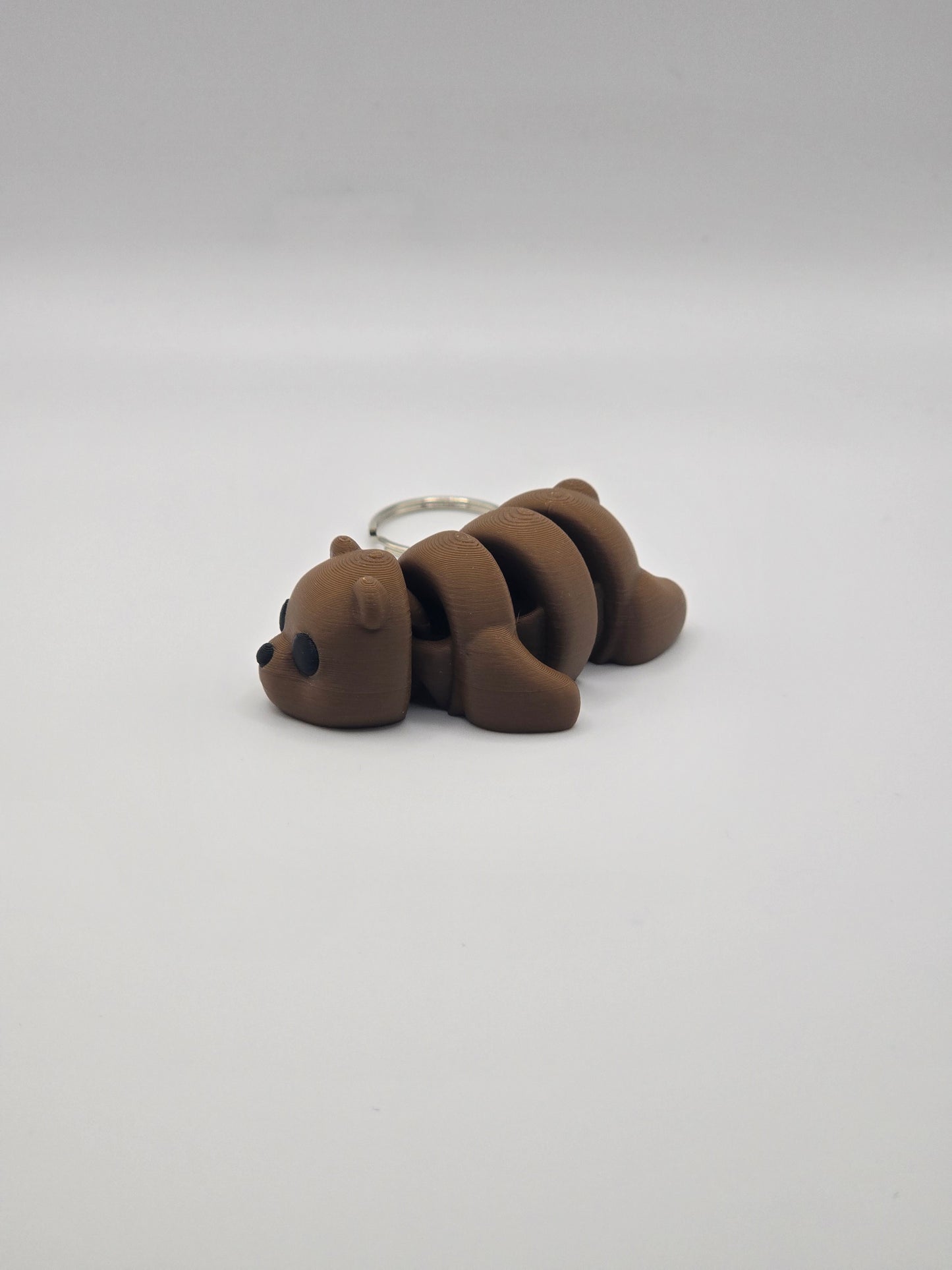 Cute Baby Bear Articulated Fidget Toy Keychain Accessories