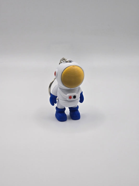 Cute Tiny Space Astronaut Keychain