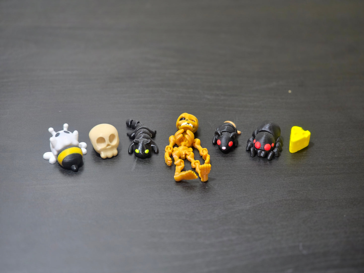 Mini Halloween Monster Figurines – Small Collectible Spooky Toys