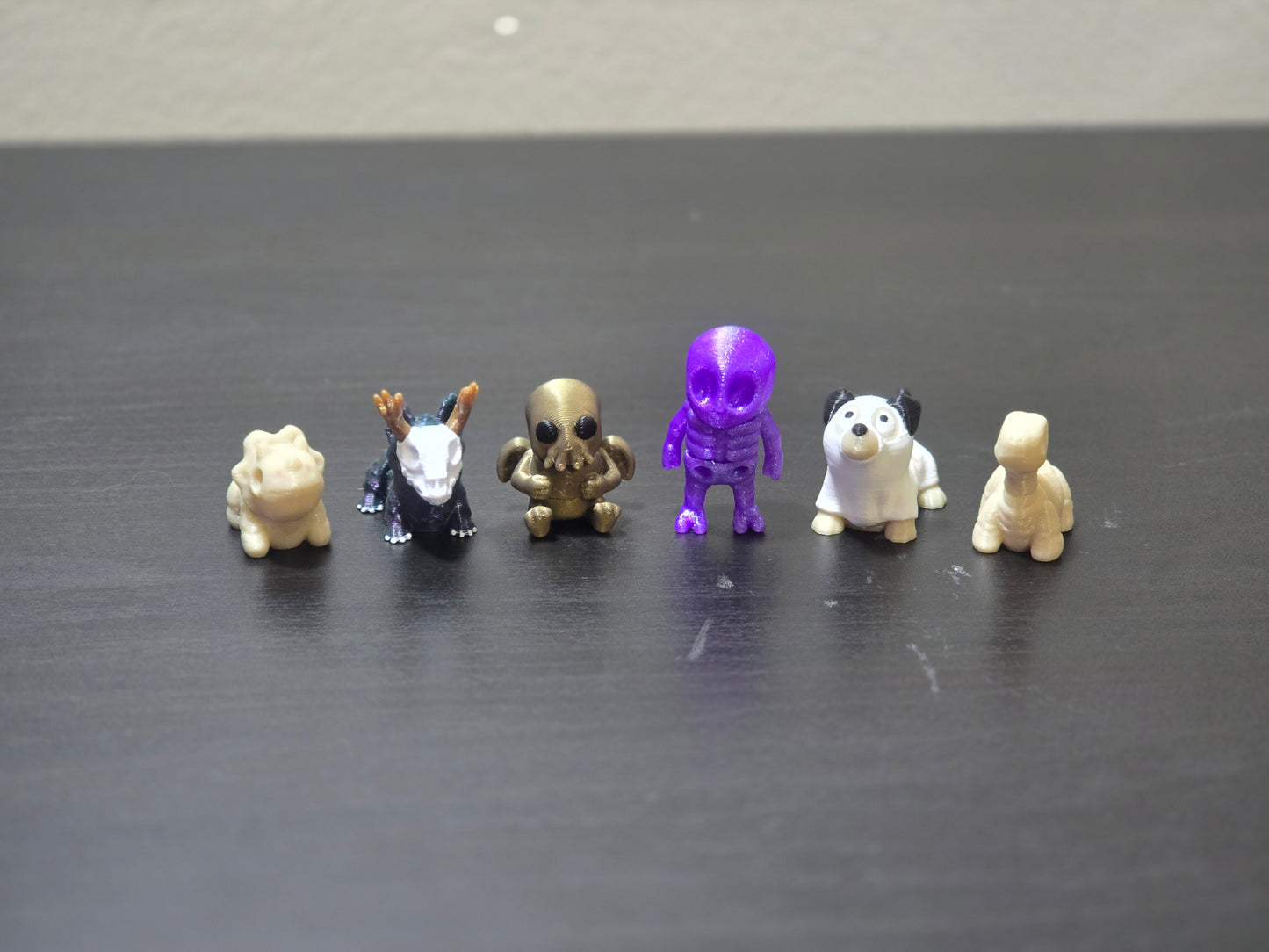 Mini Halloween Monster Figurines – Small Collectible Spooky Toys
