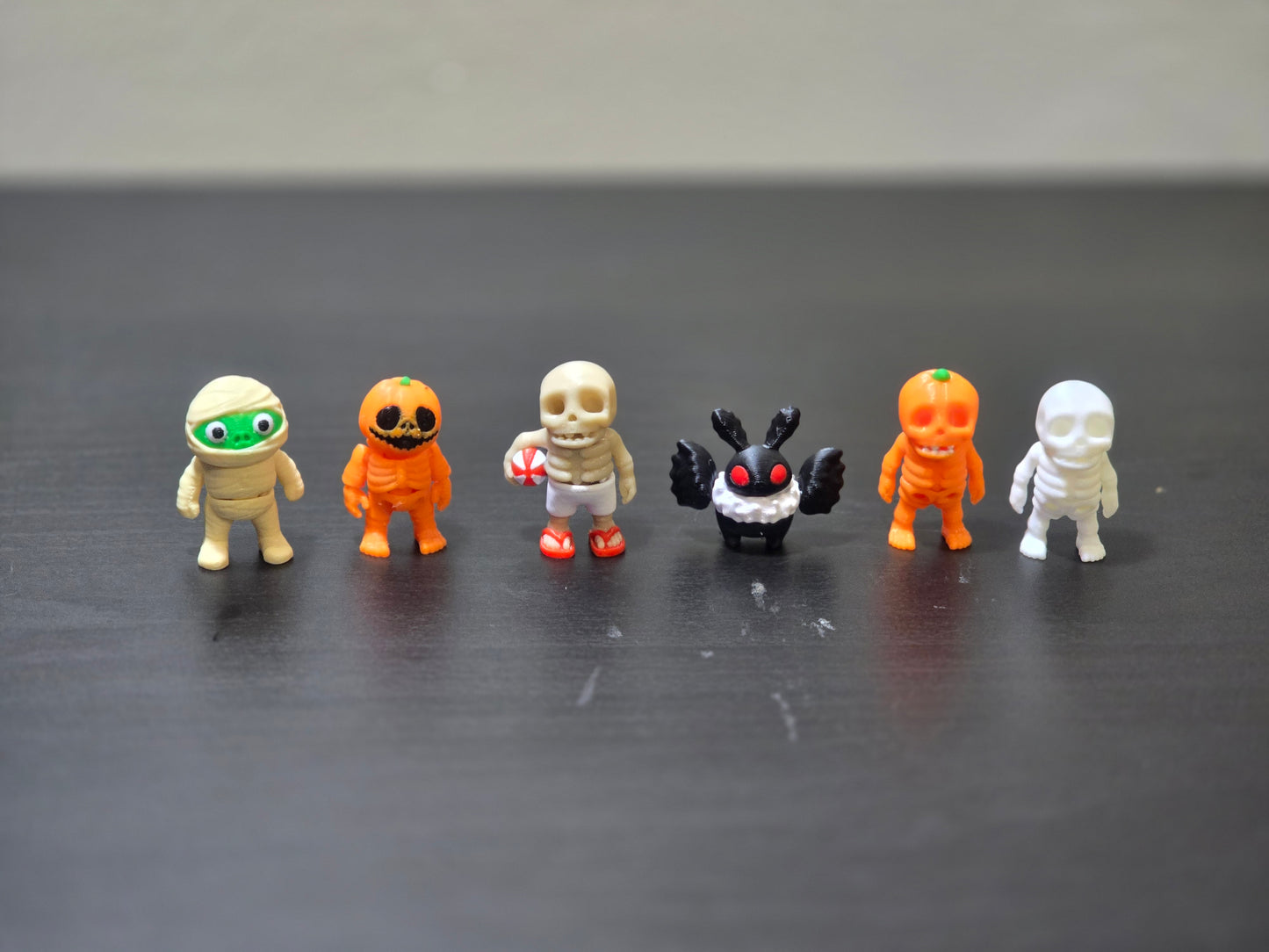 Mini Halloween Monster Figurines – Small Collectible Spooky Toys