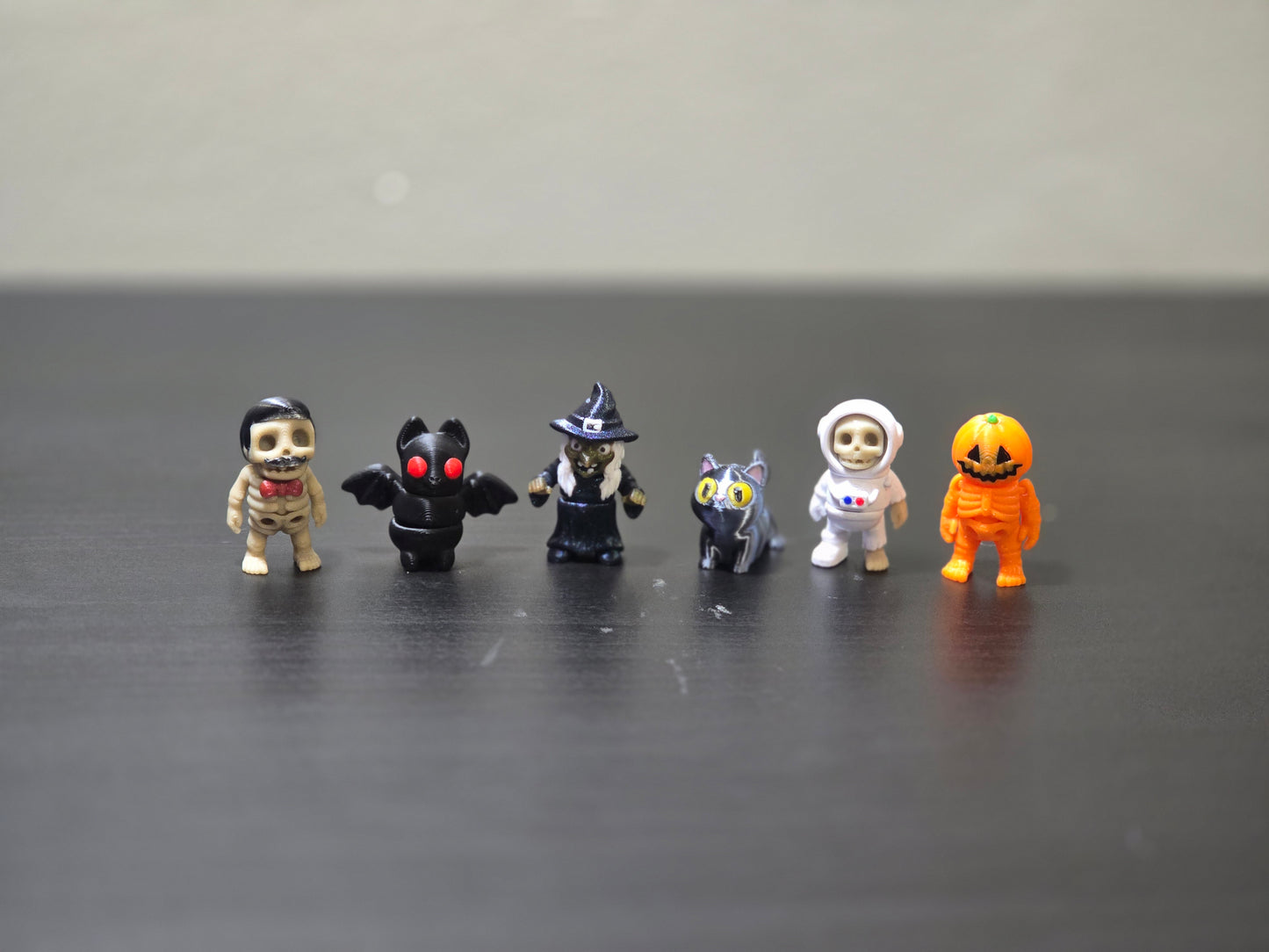Mini Halloween Monster Figurines – Small Collectible Spooky Toys