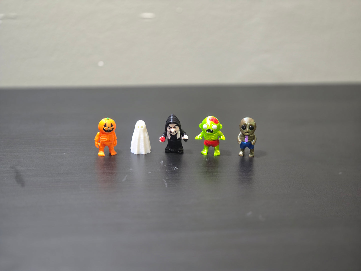 Mini Halloween Monster Figurines – Small Collectible Spooky Toys