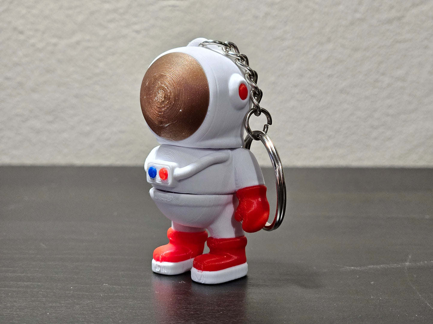 Cute Tiny Space Astronaut Keychain