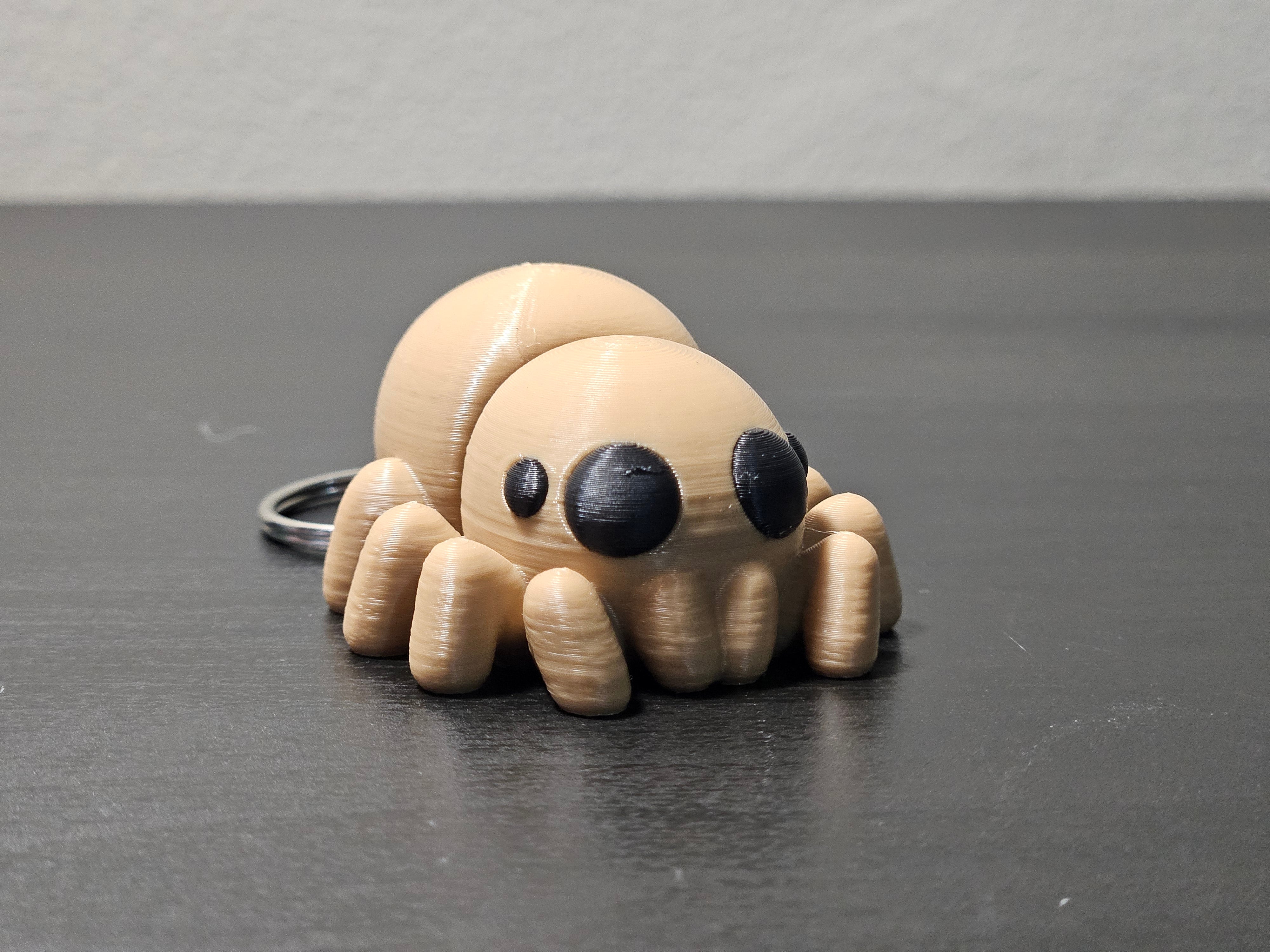 Cute Baby Articulated Spider Keychain Fidget Toy – MM 3D Manufacturing
