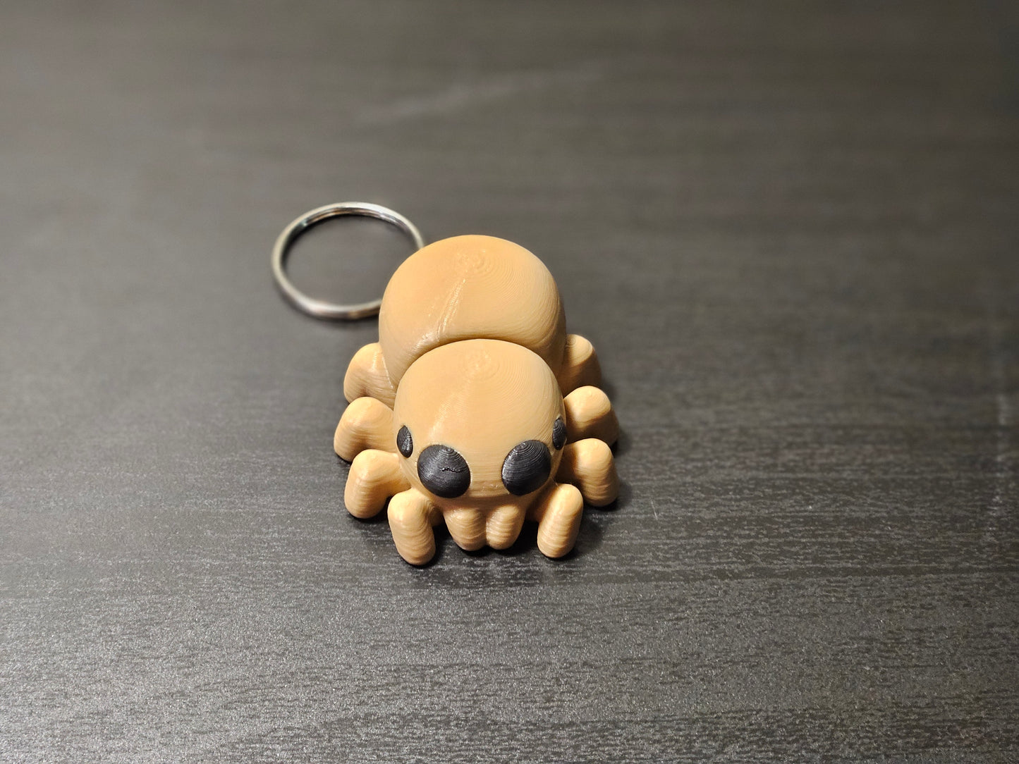 Cute Baby Articulated Spider Keychain Fidget Toy