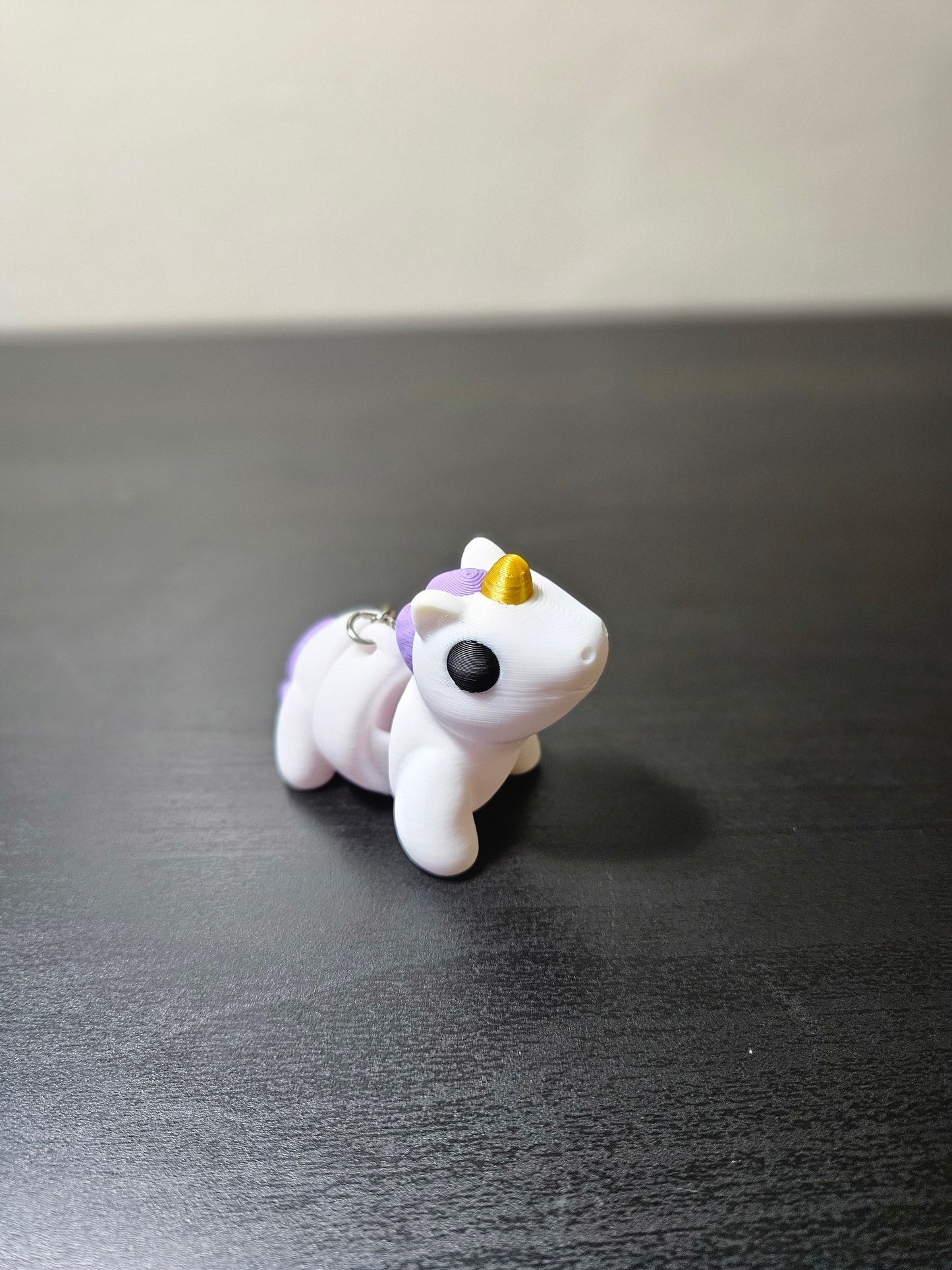 Cute Baby Unicorn Articulated Fidget Toy Keychain