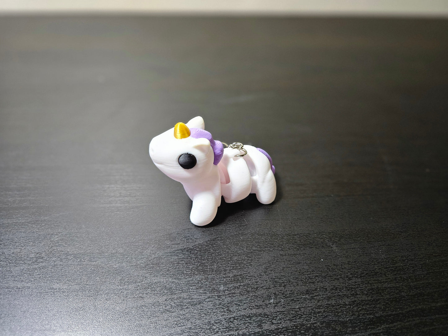 Cute Baby Unicorn Articulated Fidget Toy Keychain