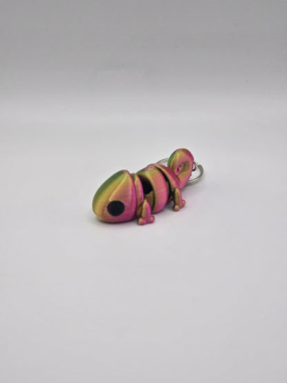 Cute Baby Chameleon Keychain