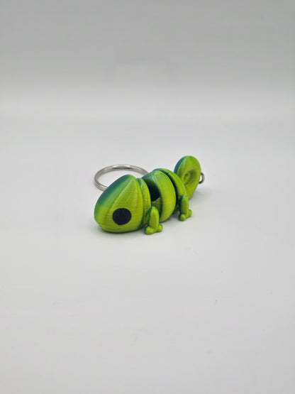 Cute Baby Chameleon Keychain