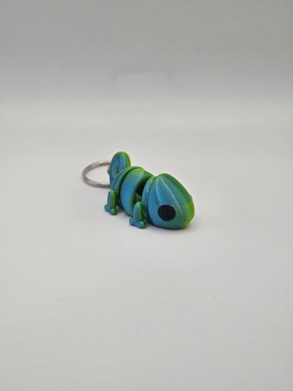 Cute Baby Chameleon Keychain