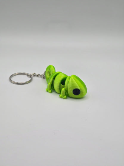 Cute Baby Chameleon Keychain