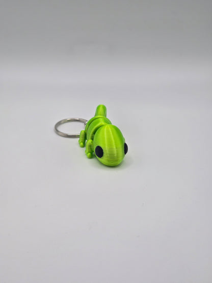 Cute Baby Chameleon Keychain