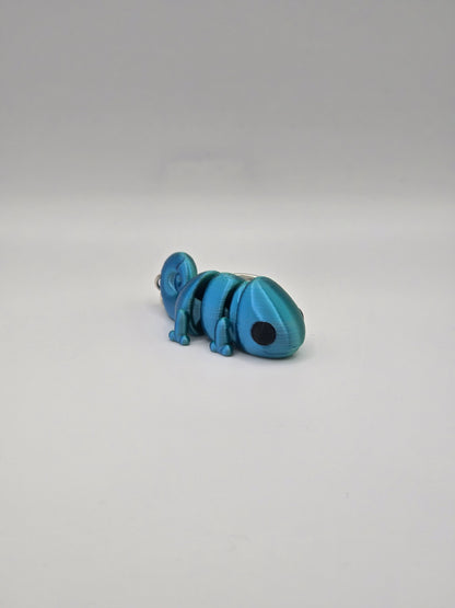 Cute Baby Chameleon Keychain
