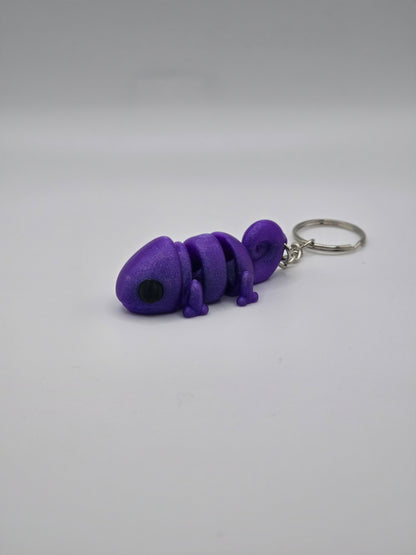 Cute Baby Chameleon Keychain