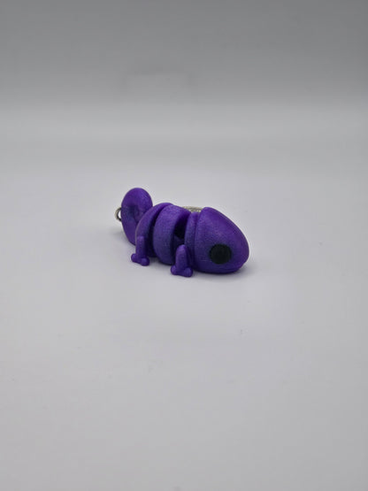 Cute Baby Chameleon Keychain