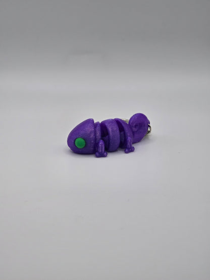 Cute Baby Chameleon Keychain