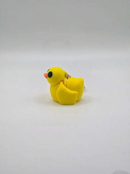 Cute Articulated Baby Duck Fidget Toy Keychain