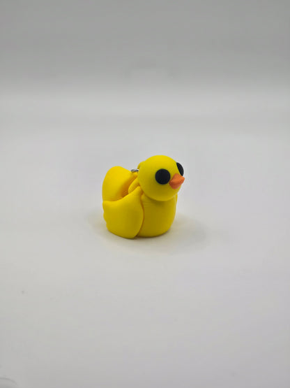 Cute Articulated Baby Duck Fidget Toy Keychain