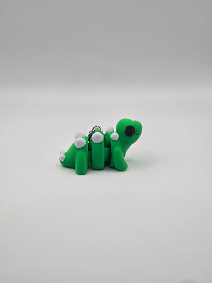Cute Baby Stegosaurus Keychain