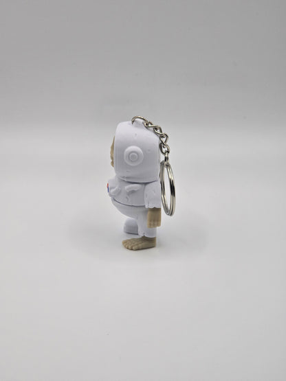 Cute Skeleton Space Astronaut Keychain