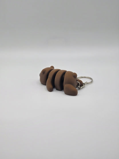 Cute Baby Bear Articulated Fidget Toy Keychain Accessories