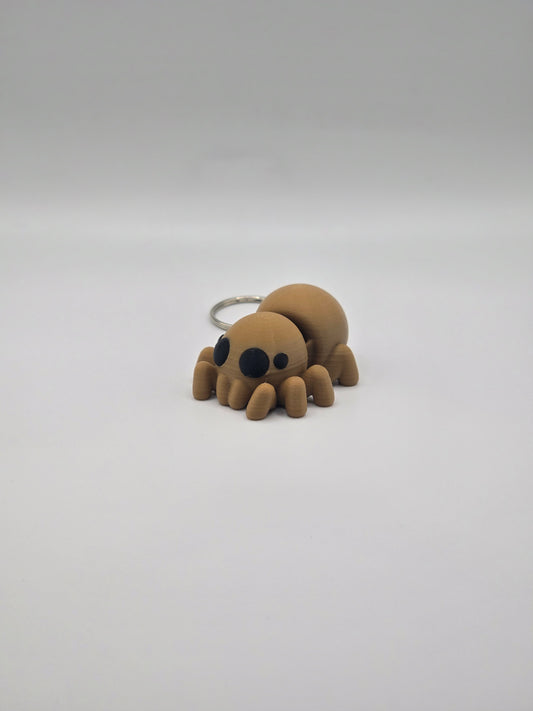 Cute Baby Articulated Spider Keychain Fidget Toy