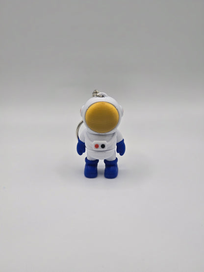 Cute Tiny Space Astronaut Keychain