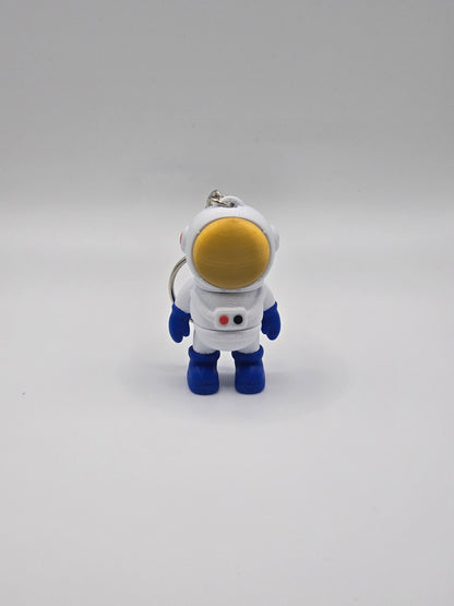Cute Tiny Space Astronaut Keychain