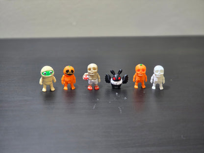Mini Halloween Monster Figurines – Small Collectible Spooky Toys