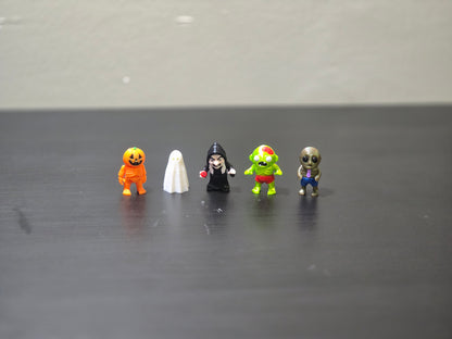 Mini Halloween Monster Figurines – Small Collectible Spooky Toys