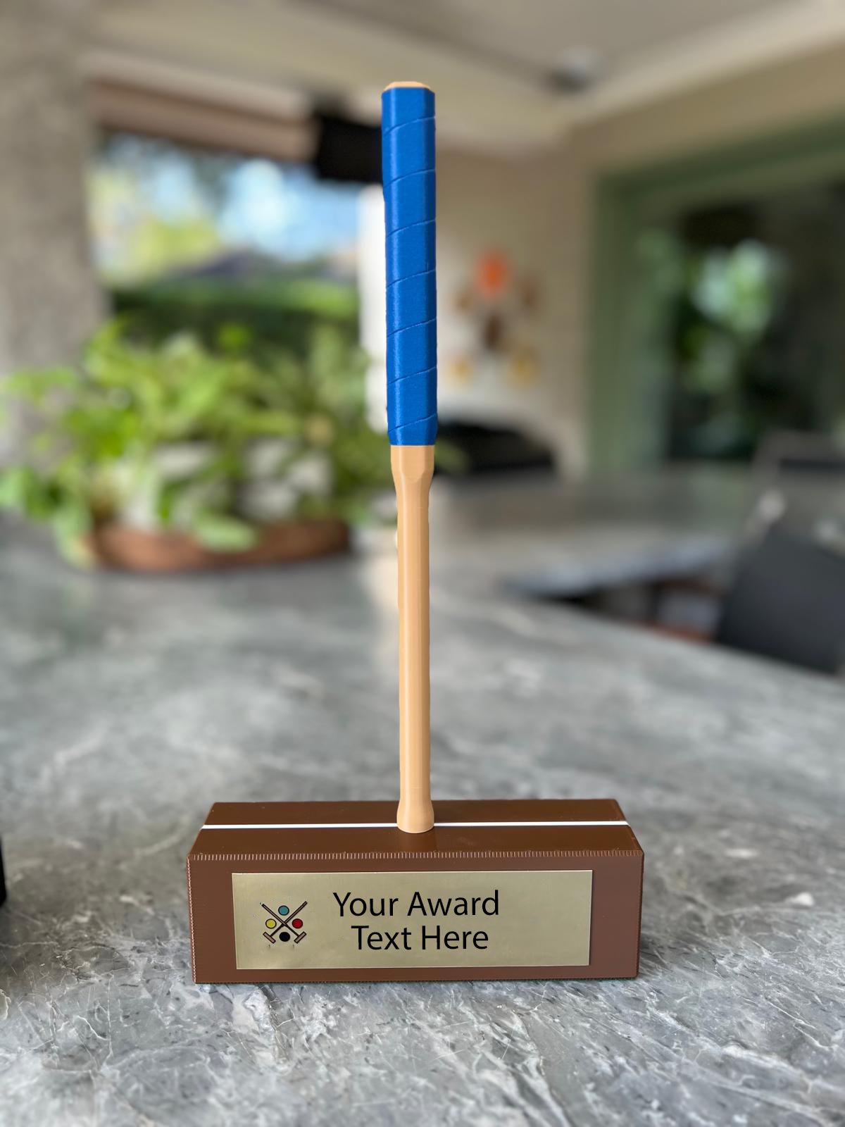 Croquet Mallet Trophy