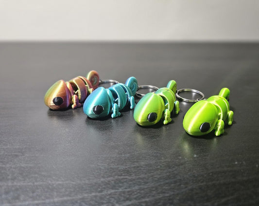 Cute Baby Chameleon Keychain